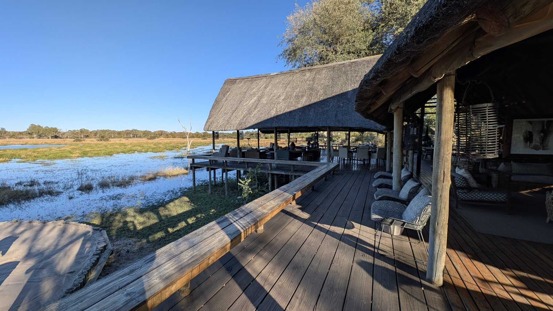 Sable Alley main area. The 4 of us sat in those chairs right in front of this photo regularly.