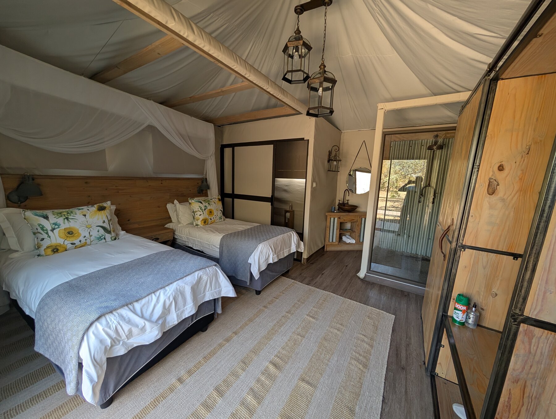 Our room at Victoria Falls (Old Drift)