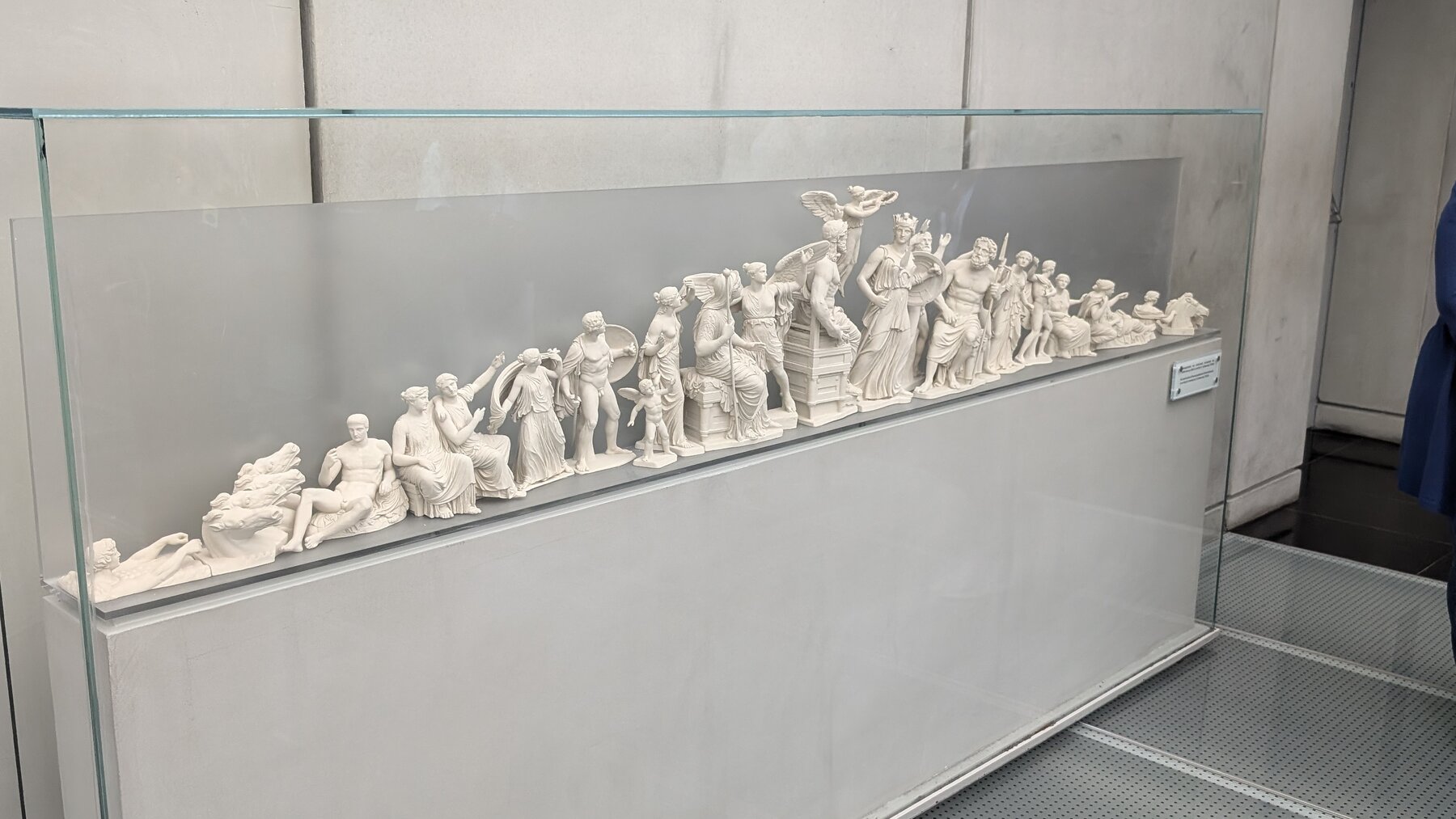 Artist Reproduction of the Full East Pediment.