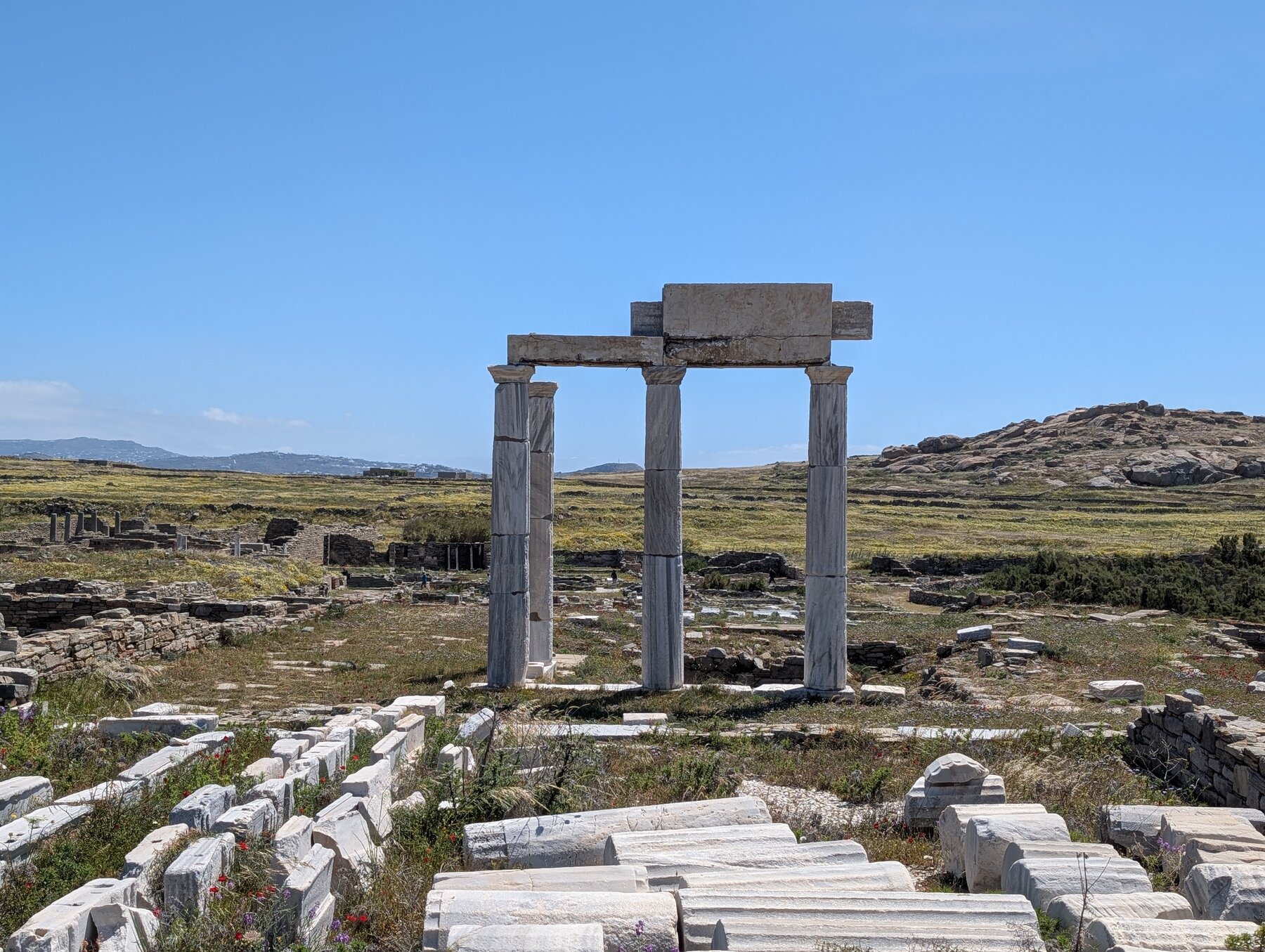 Ruins at Delos
