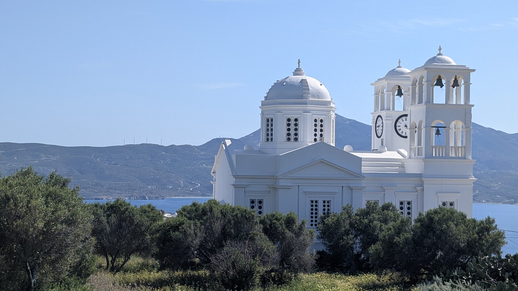 Beautiful church above Plaka