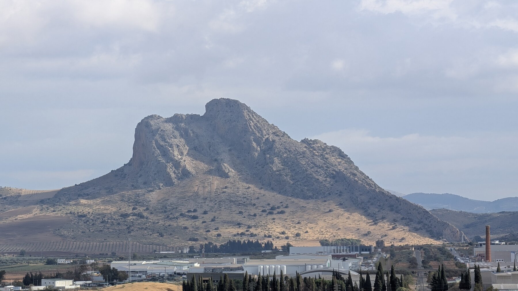 Lover's Rock from the entrance of Menga.