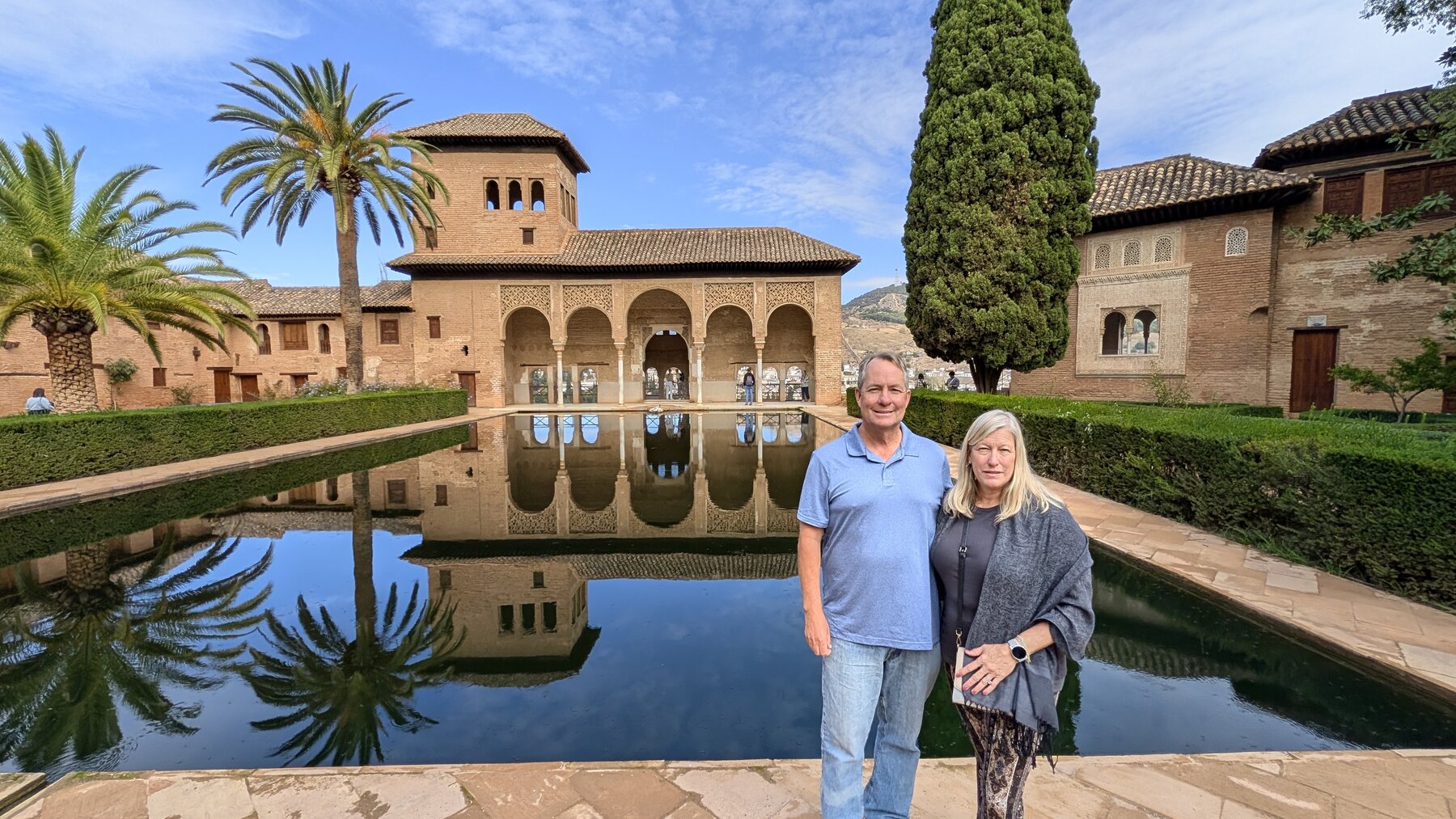 The Alhambra is a complex of many palaces from different eras.  This Partal Palace, from the early 14th century, is one of the oldest sections.