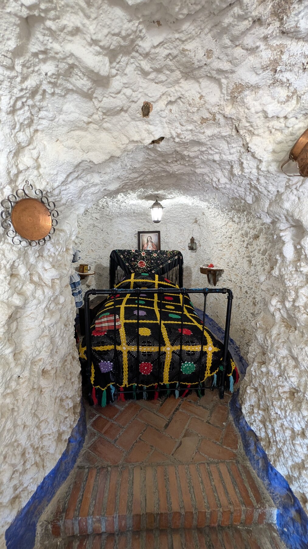 One of many small displays at Museo Cuevas del Sacromonte, giving a snapshot of Roma life as recently as the 1960s.