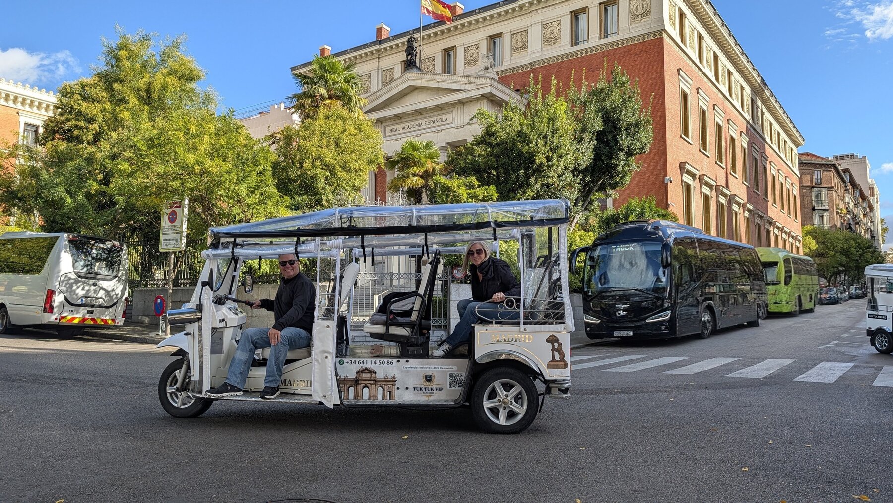 Neither of us drove it, which is probably for the best.