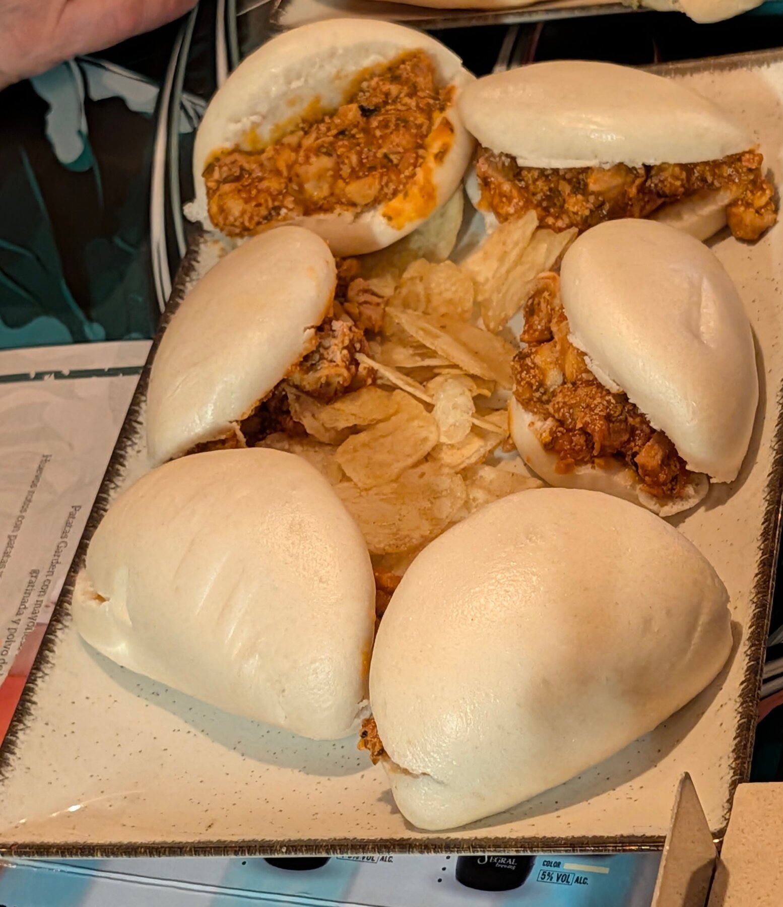 This was from our Granada tapas tour -- an indication that the "free" tapas in this town aren't mere trifles.