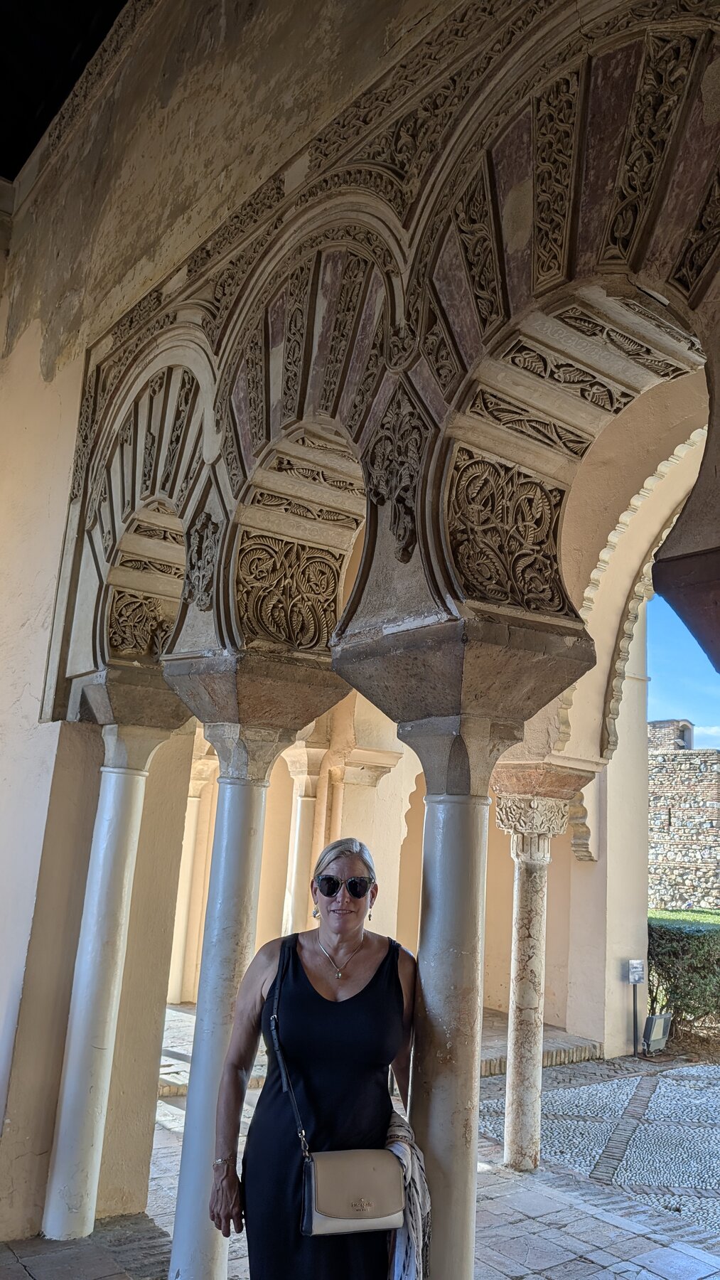 The Malaga Alcazaba (Palace/fortress) was heavily restored in the 20th century after centuries of disrepair