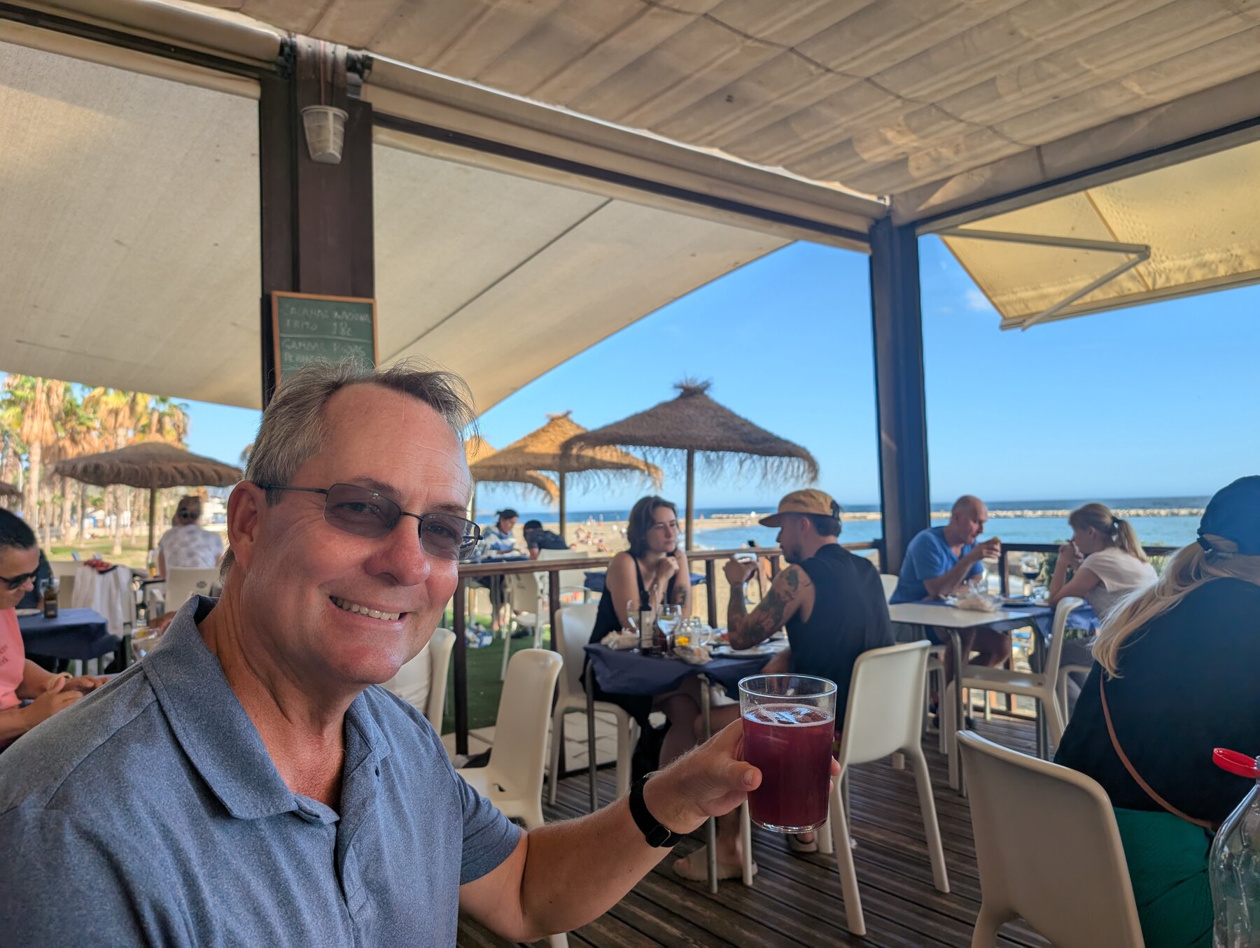 Tinto de Verano by the Sea